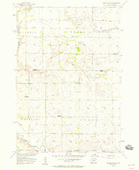 Forestburg NE 1957 topographic map thumbnail