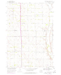 Forestburg NW 1958 topographic map thumbnail
