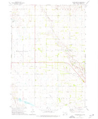 Forestburg SW 1973 topographic map thumbnail