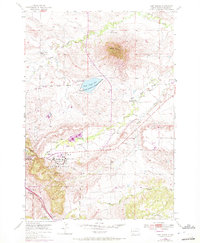 Fort Meade 1953 topographic map thumbnail