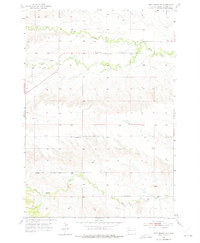 Fort Meade NE 1953 topographic map thumbnail