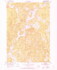 Fourmile 1954 topographic map thumbnail