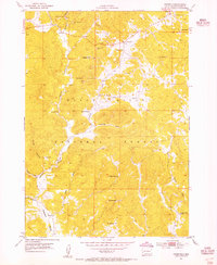 Fourmile 1954 topographic map thumbnail