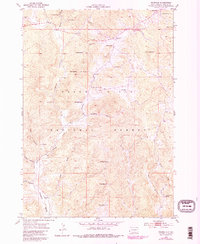 Fourmile 1954 topographic map thumbnail