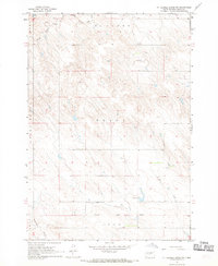 Ft. George Butte SW topographic map thumbnail
