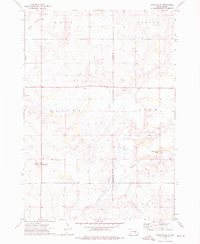 Gannvalley 1973 topographic map thumbnail