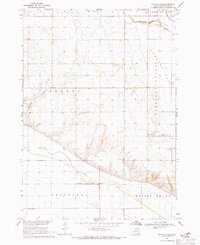 Gayville NE 1969 topographic map thumbnail