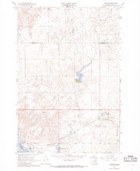 Glenham 1967 topographic map thumbnail