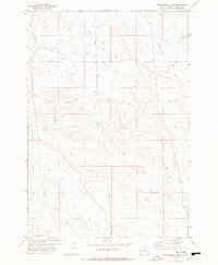 Greasewood Draw 1977 topographic map thumbnail