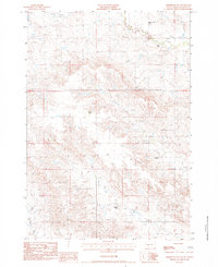 Grindstone SW 1983 topographic map thumbnail