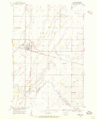 Groton 1954 topographic map thumbnail