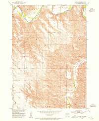 Hamill NE 1952 topographic map thumbnail