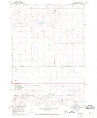 Harrold 1968 topographic map thumbnail
