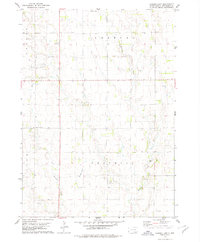 Haucks Lake 1978 topographic map thumbnail
