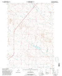 Hay Creek 1993 topographic map thumbnail