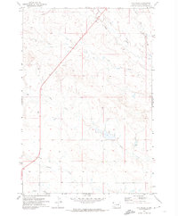 Hay Creek 1971 topographic map thumbnail