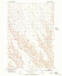 Haydraw 1954 topographic map thumbnail