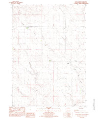 Hayes North 1983 topographic map thumbnail