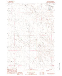 Hayes South 1982 topographic map thumbnail