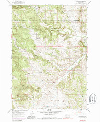 Hayward 1954 topographic map thumbnail