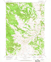 Hayward 1954 topographic map thumbnail