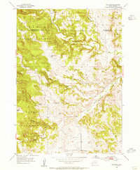 Hayward 1954 topographic map thumbnail