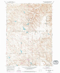 Head of Butch Creek 1951 topographic map preview