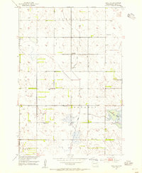 Hecla SE 1953 topographic map thumbnail
