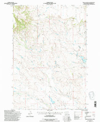 Hells Canyon 1993 topographic map thumbnail