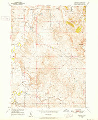 Heppner 1950 topographic map thumbnail