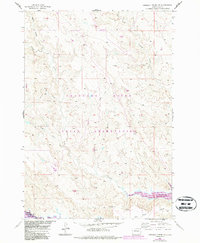 Herbert Creek SE 1956 topographic map thumbnail