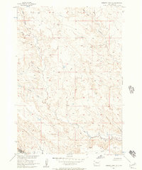 Herbert Creek SE 1956 topographic map thumbnail