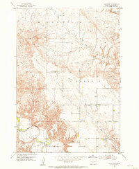 Hereford 1953 topographic map thumbnail