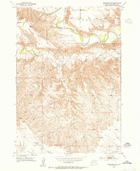 Hereford SW 1953 topographic map thumbnail