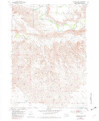 Hereford SW 1953 topographic map thumbnail