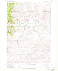 Hermosa 1953 topographic map thumbnail