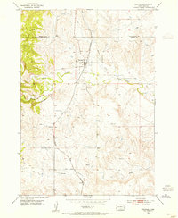 Hermosa 1953 topographic map thumbnail