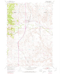 Hermosa 1953 topographic map thumbnail