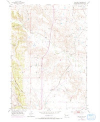Hermosa NW 1953 topographic map thumbnail
