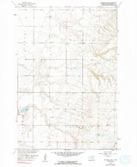 Hickman Lake 1958 topographic map thumbnail