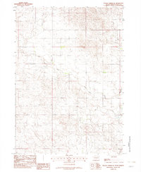 Hidden Timber NE 1982 topographic map thumbnail