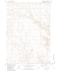 High Elk Hill SE 1981 topographic map thumbnail