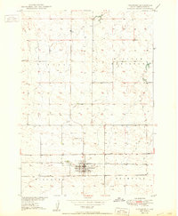 Highmore 1950 topographic map thumbnail
