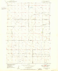 Highmore SE 1950 topographic map thumbnail