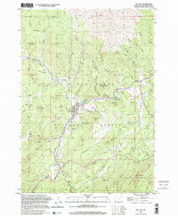 Hill City 1998 topographic map thumbnail