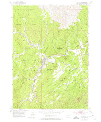 Hill City 1954 topographic map thumbnail