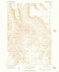 Hilland NW 1955 topographic map thumbnail