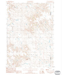 Horse Tooth 1983 topographic map thumbnail