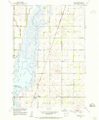 Houghton 1953 topographic map thumbnail