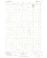 Hoven 1974 topographic map thumbnail
